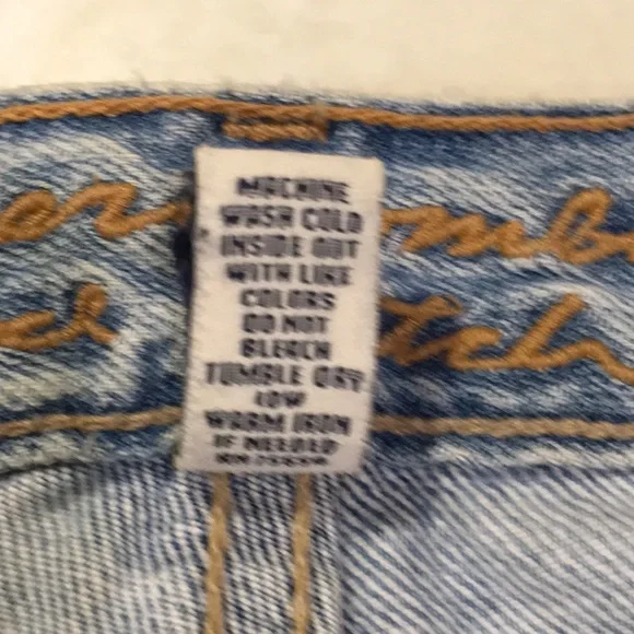 ABERCROMBIE & FITCH Womens Emma Very Distressed Jeans 25 - Picture 9 of 16